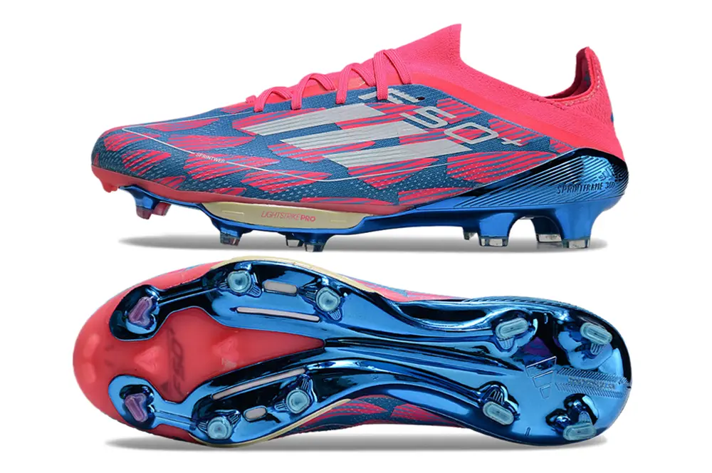 Adidas F50+ Elite Lightstrike Pro FG - Pink/Electric Blue/Fuchsia