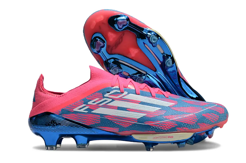 Adidas F50+ Elite Lightstrike Pro FG - Pink/Electric Blue/Fuchsia