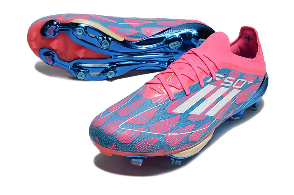 Adidas F50+ Elite Lightstrike Pro FG - Pink/Electric Blue/Fuchsia