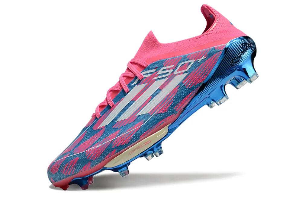 Adidas F50+ Elite Lightstrike Pro FG - Pink/Electric Blue/Fuchsia