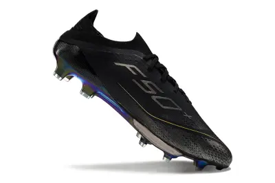 Adidas F50+ Elite Lightstrike Pro FG - Black/Iridescent Black/Gold