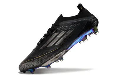 Adidas F50+ Elite Lightstrike Pro FG - Black/Iridescent Black/Gold