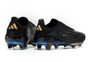 Adidas F50+ Elite Lightstrike Pro FG - Black/Iridescent Black/Gold