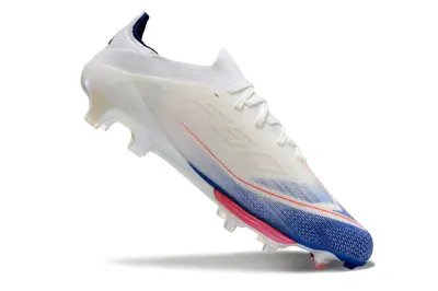 Adidas F50+ Elite Lightstrike Pro FG - White/Electric Blue/Crimson Red