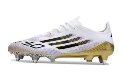 Adidas F50 Elite SG - White/Golden Glow/Black Bold