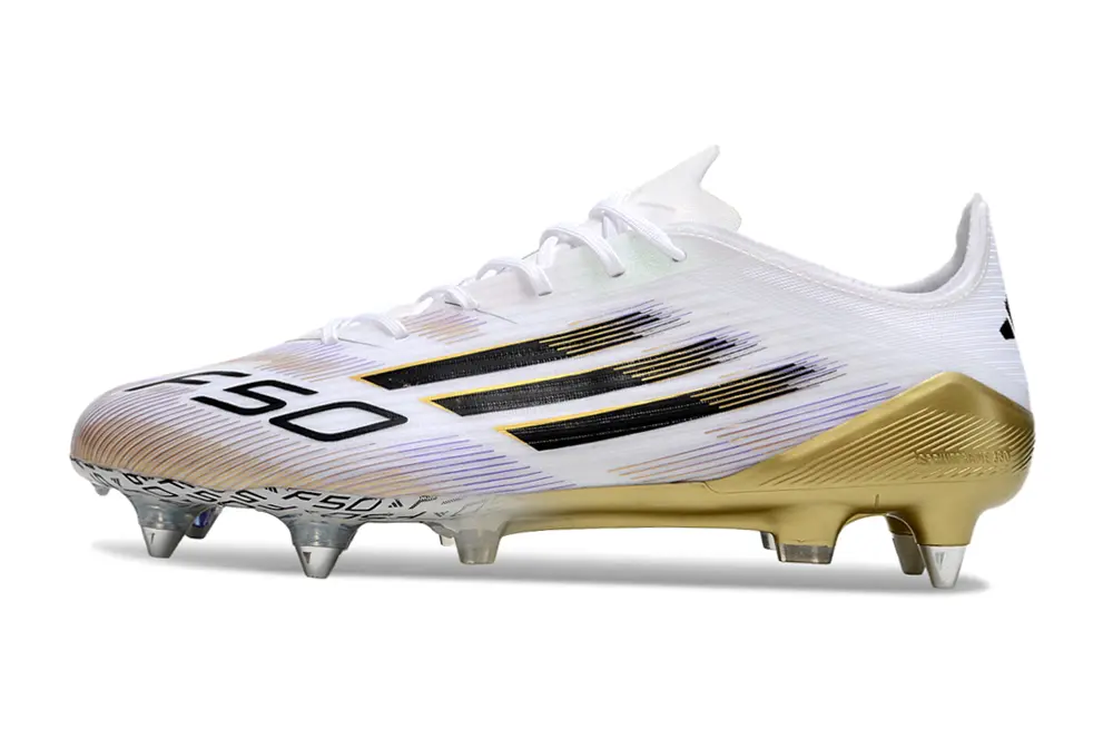 Adidas F50 Elite SG - White/Golden Glow/Black Bold