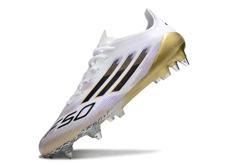 Adidas F50 Elite SG - White/Golden Glow/Black Bold