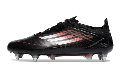 Adidas F50 Elite SG - Black/Crimson Red/Metallic Silver