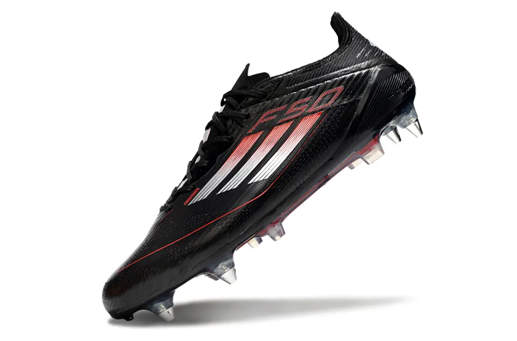 Adidas F50 Elite SG - Black/Crimson Red/Metallic Silver