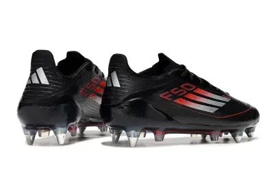 Adidas F50 Elite SG - Black/Crimson Red/Metallic Silver