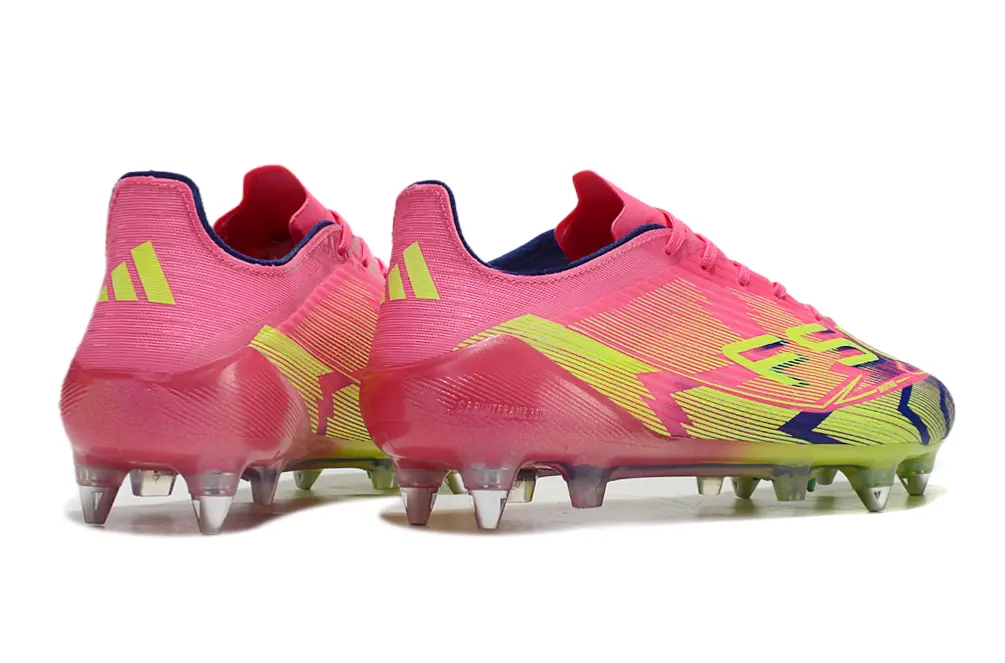 Adidas F50 Elite SG - Pink/Vibrant Green/Deep Blue