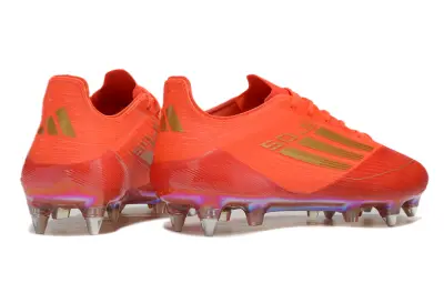 Mo Salah x Adidas F50 Elite SG - Red/Flame Red/Golden Accents