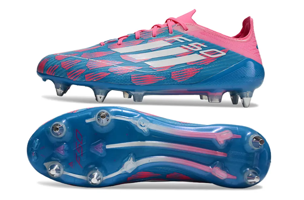 Adidas F50 Elite SG - Blue/Vibrant Pink/Sky Blue