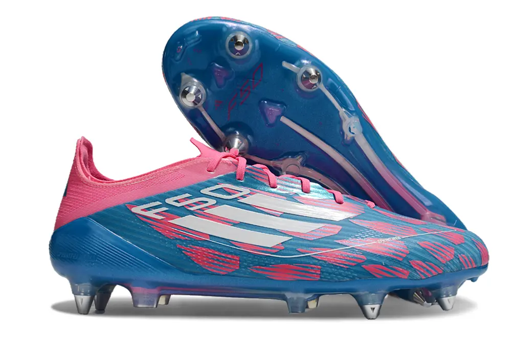 Adidas F50 Elite SG - Blue/Vibrant Pink/Sky Blue