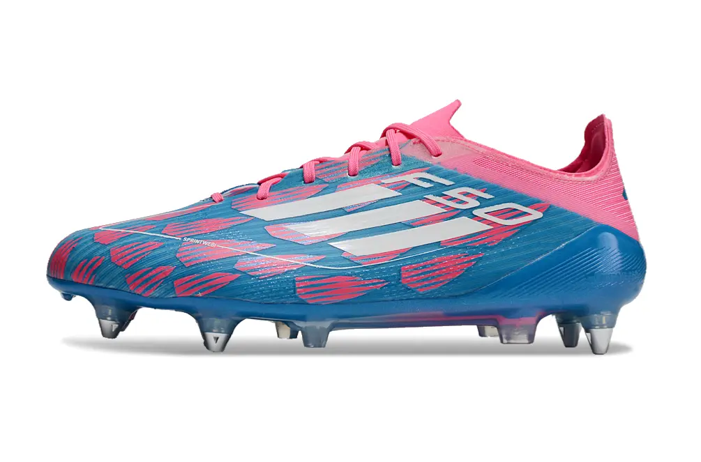 Adidas F50 Elite SG - Blue/Vibrant Pink/Sky Blue