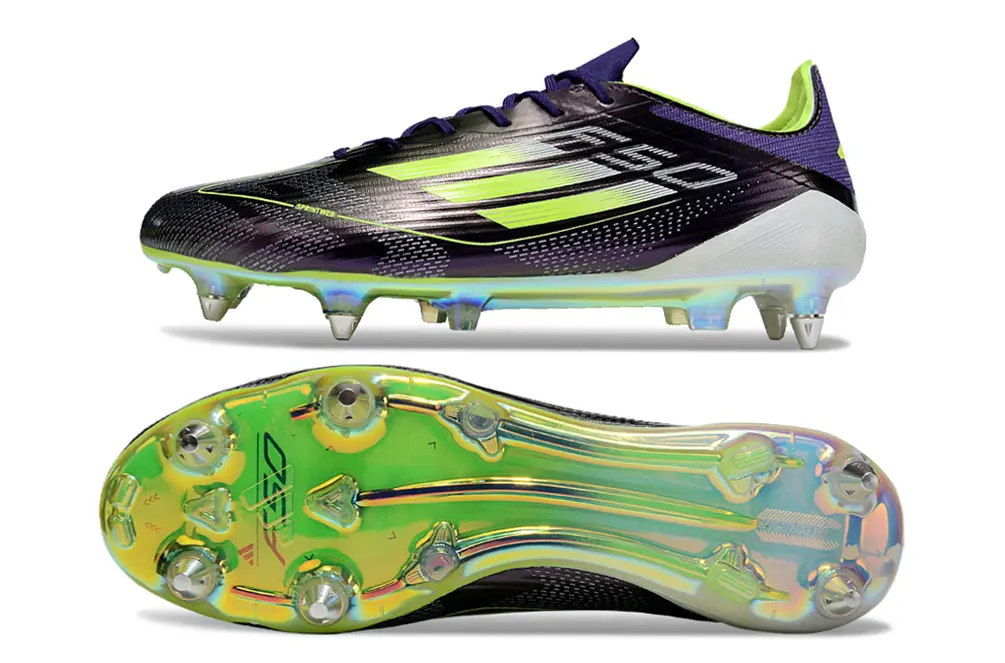 Adidas F50 Elite SG - Purple/Neon Green/Black