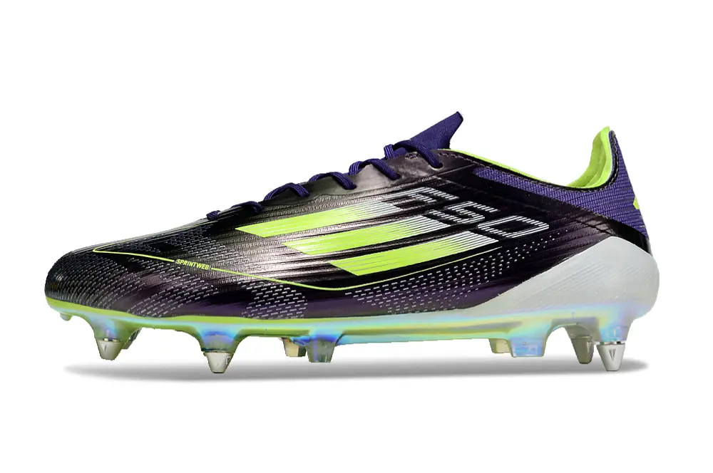 Adidas F50 Elite SG - Purple/Neon Green/Black