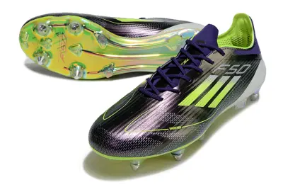 Adidas F50 Elite SG - Purple/Neon Green/Black