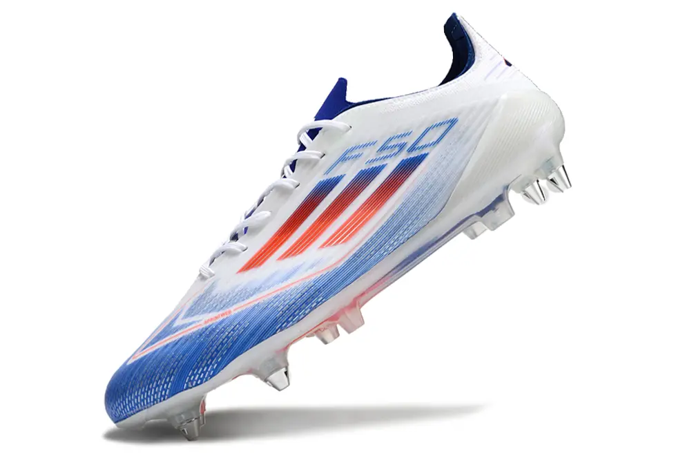 Adidas F50 Elite SG - White/Electric Blue/Radiant Red
