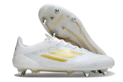 Adidas F50 Elite SG - White/Gold/White