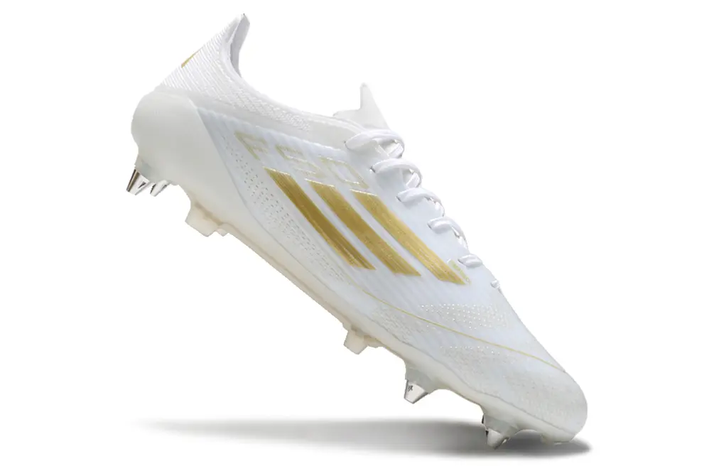 Adidas F50 Elite SG - White/Gold/White