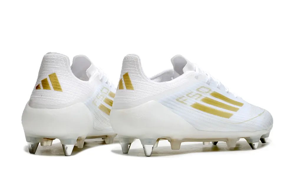 Adidas F50 Elite SG - White/Gold/White