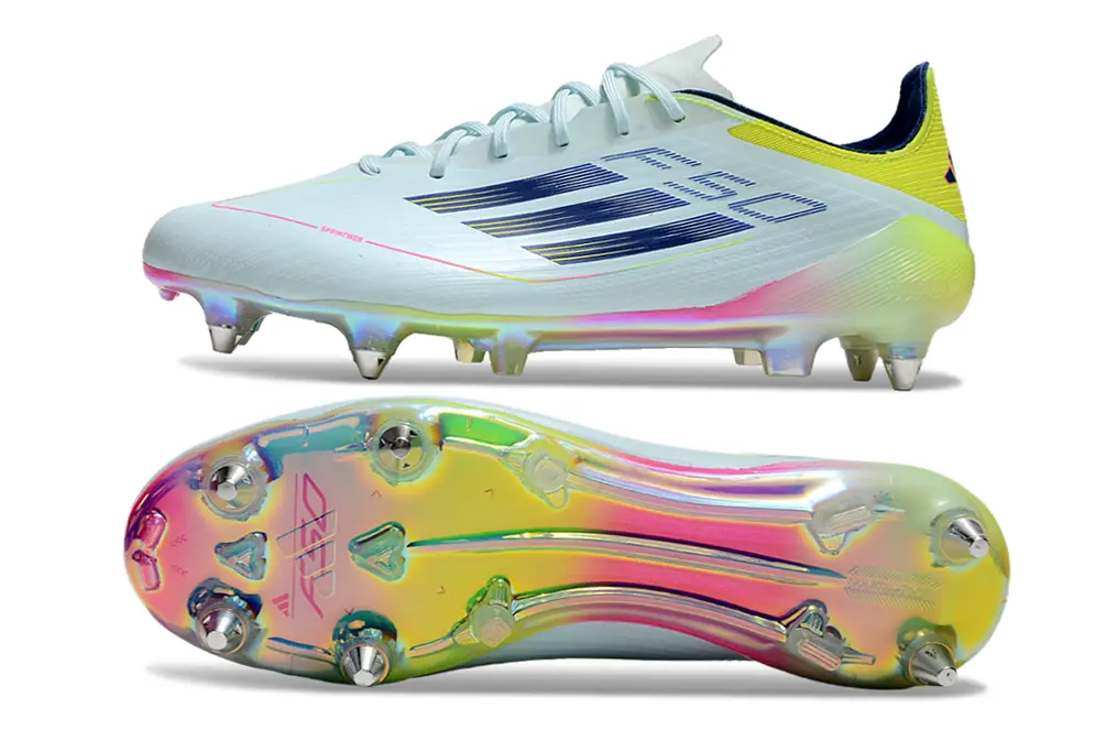 Adidas F50 Elite SG - Blue/Electric Blue/Neon Yellow
