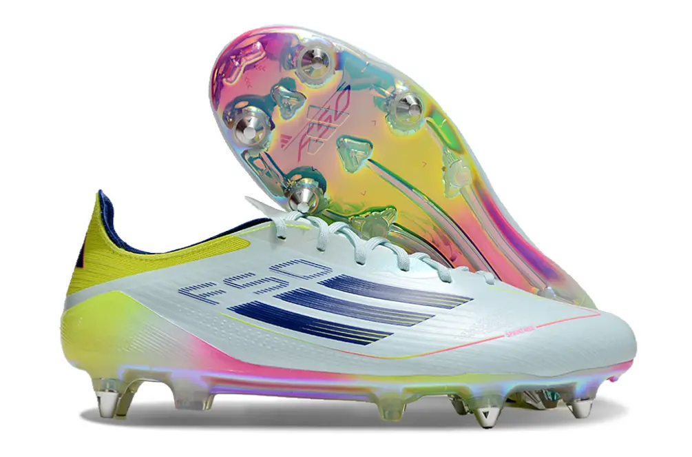 Adidas F50 Elite SG - Blue/Electric Blue/Neon Yellow