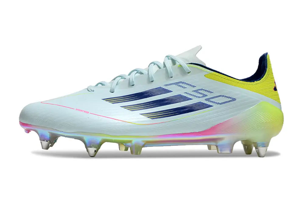 Adidas F50 Elite SG - Blue/Electric Blue/Neon Yellow