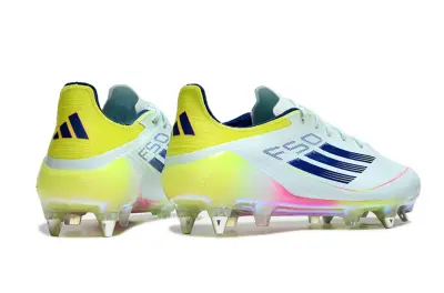 Adidas F50 Elite SG - Blue/Electric Blue/Neon Yellow