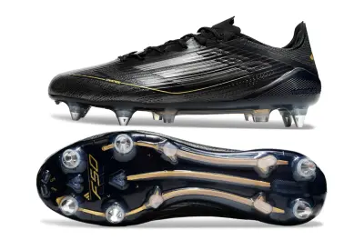 Adidas F50 Elite SG - Black/Gold Burst/Deep Blue