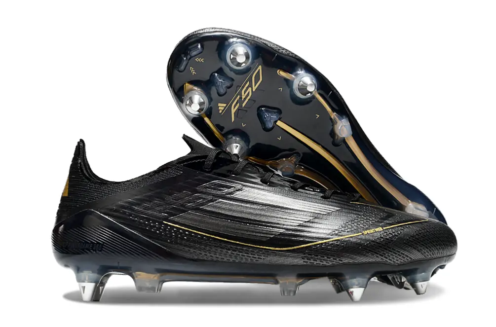 Adidas F50 Elite SG - Black/Gold Burst/Deep Blue