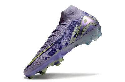 Nike Air Zoom Mercurial Superfly 10 Elite FG - Purple/Luminous Yellow/Cool Lavender