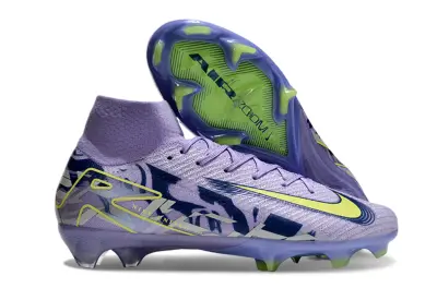 Nike Air Zoom Mercurial Superfly 10 Elite FG - Purple/Vibrant Lime/Lavender Mist