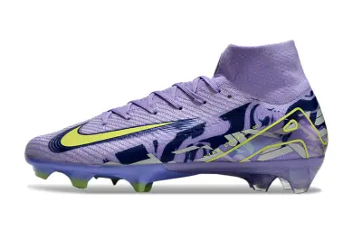 Nike Air Zoom Mercurial Superfly 10 Elite FG - Purple/Vibrant Lime/Lavender Mist