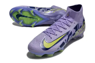 Nike Air Zoom Mercurial Superfly 10 Elite FG - Purple/Vibrant Lime/Lavender Mist