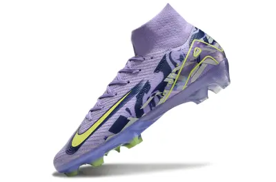 Nike Air Zoom Mercurial Superfly 10 Elite FG - Purple/Vibrant Lime/Lavender Mist