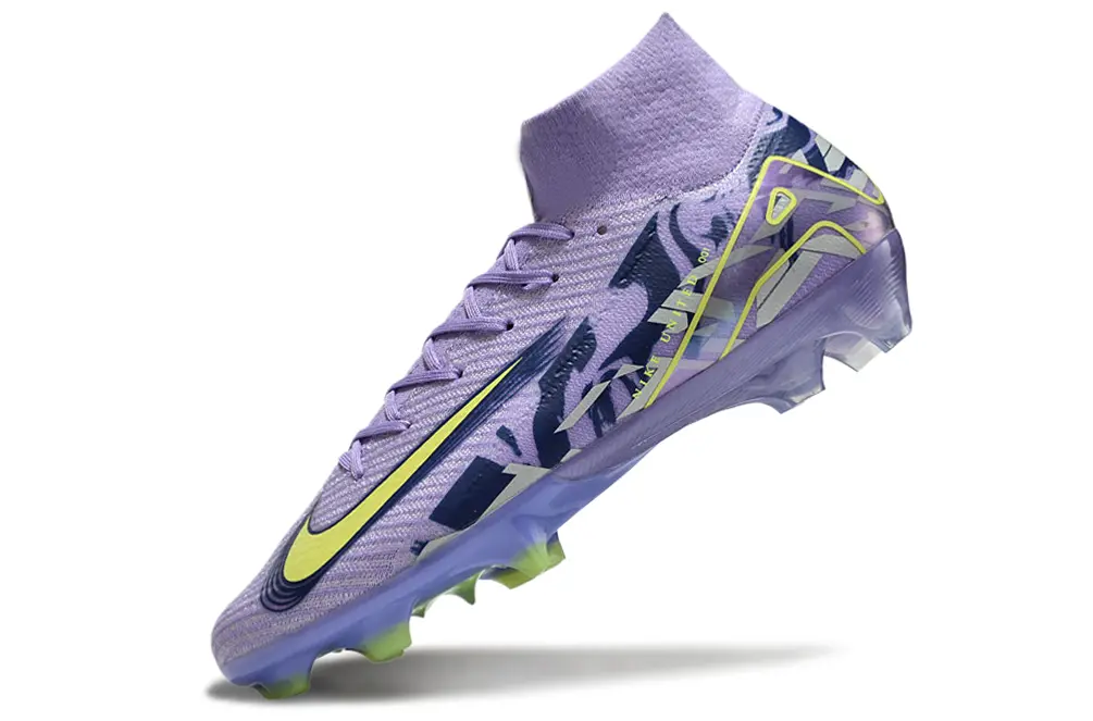 Nike Air Zoom Mercurial Superfly 10 Elite FG - Purple/Vibrant Lime/Lavender Mist