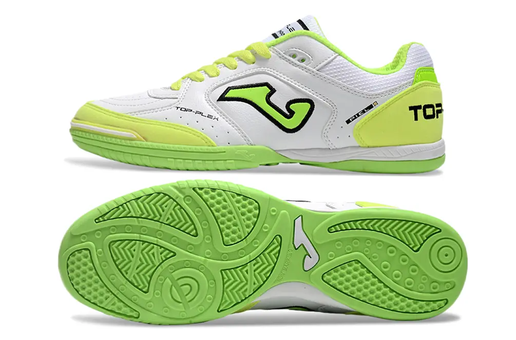 Joma Top Flex IC - White/Lime Green/Neon Yellow