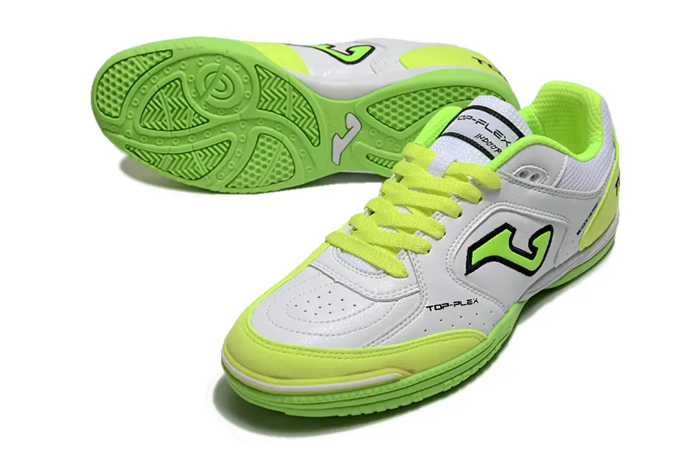 Joma Top Flex IC - White/Lime Green/Neon Yellow