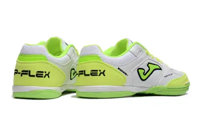 Joma Top Flex IC - White/Lime Green/Neon Yellow
