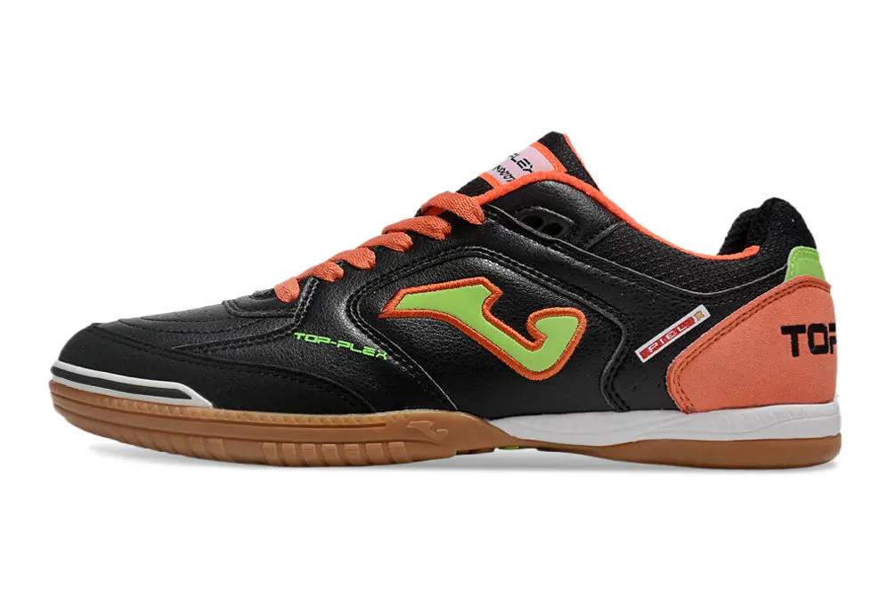 Joma Top Flex IC - Black/Bright Orange/Vibrant Green