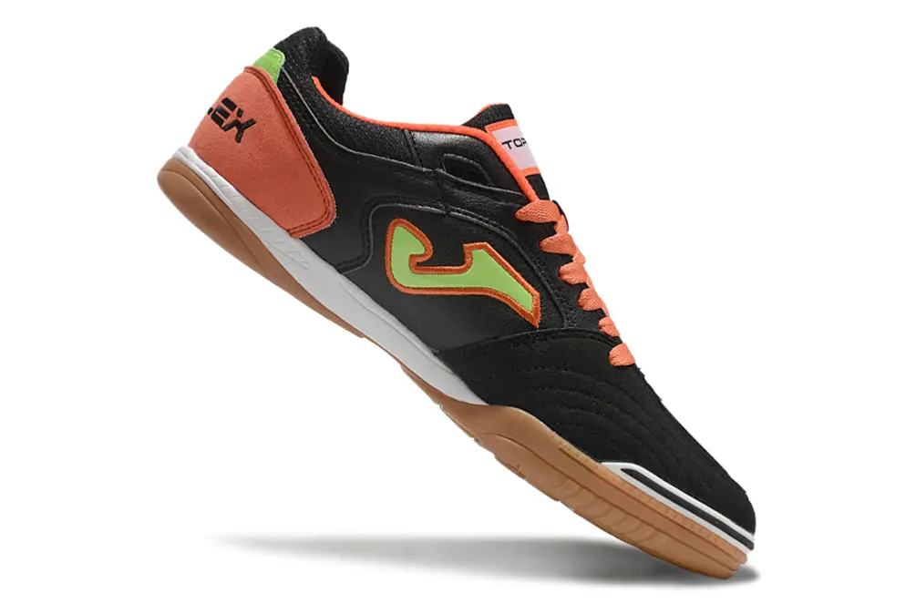 Joma Top Flex IC - Black/Bright Orange/Vibrant Green