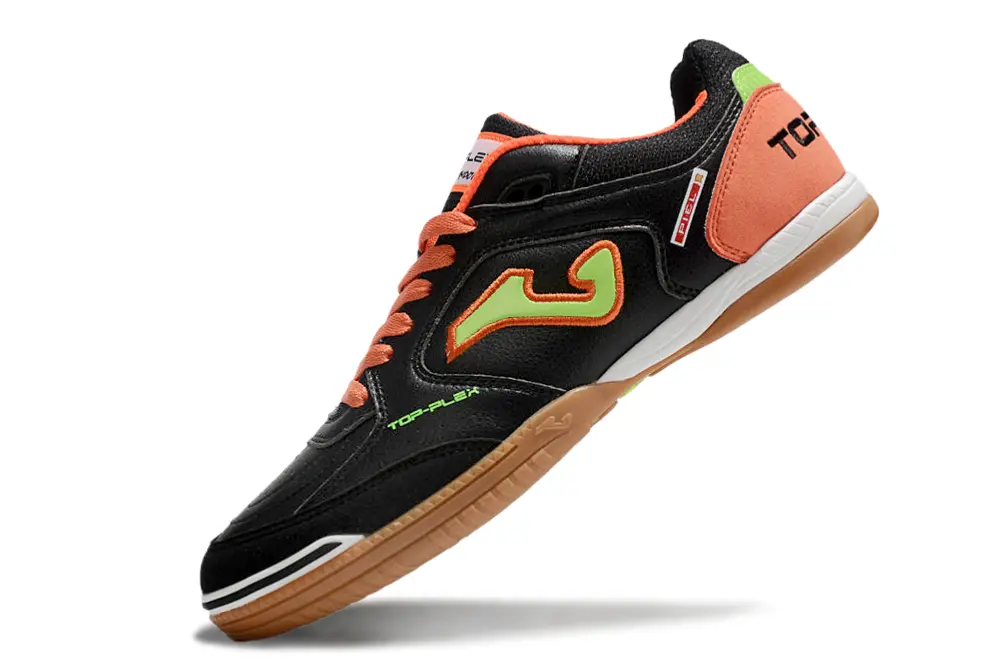 Joma Top Flex IC - Black/Bright Orange/Vibrant Green