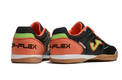 Joma Top Flex IC - Black/Bright Orange/Vibrant Green