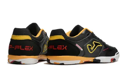 Joma Top Flex IC - Black/Electric Yellow/Fiery Red