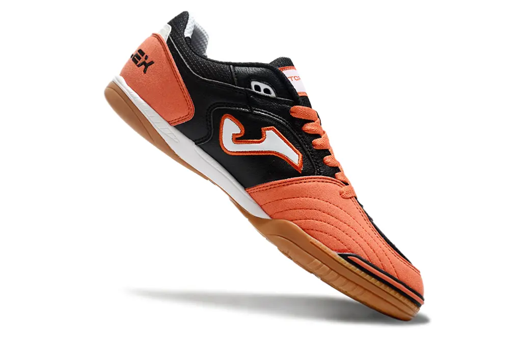 Joma Top Flex IC - Black/Orange Blaze/Charcoal Grey