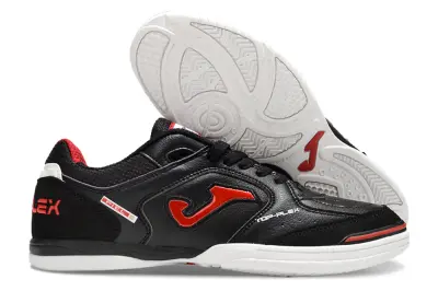 Joma Top Flex IC - Black/Crimson Red/White