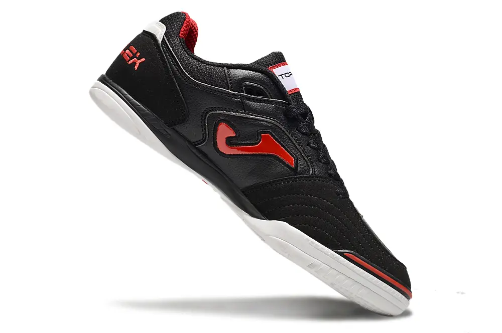 Joma Top Flex IC - Black/Crimson Red/White