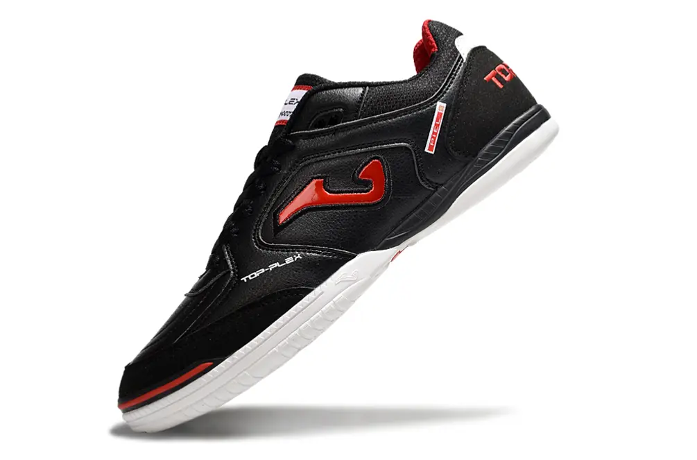 Joma Top Flex IC - Black/Crimson Red/White